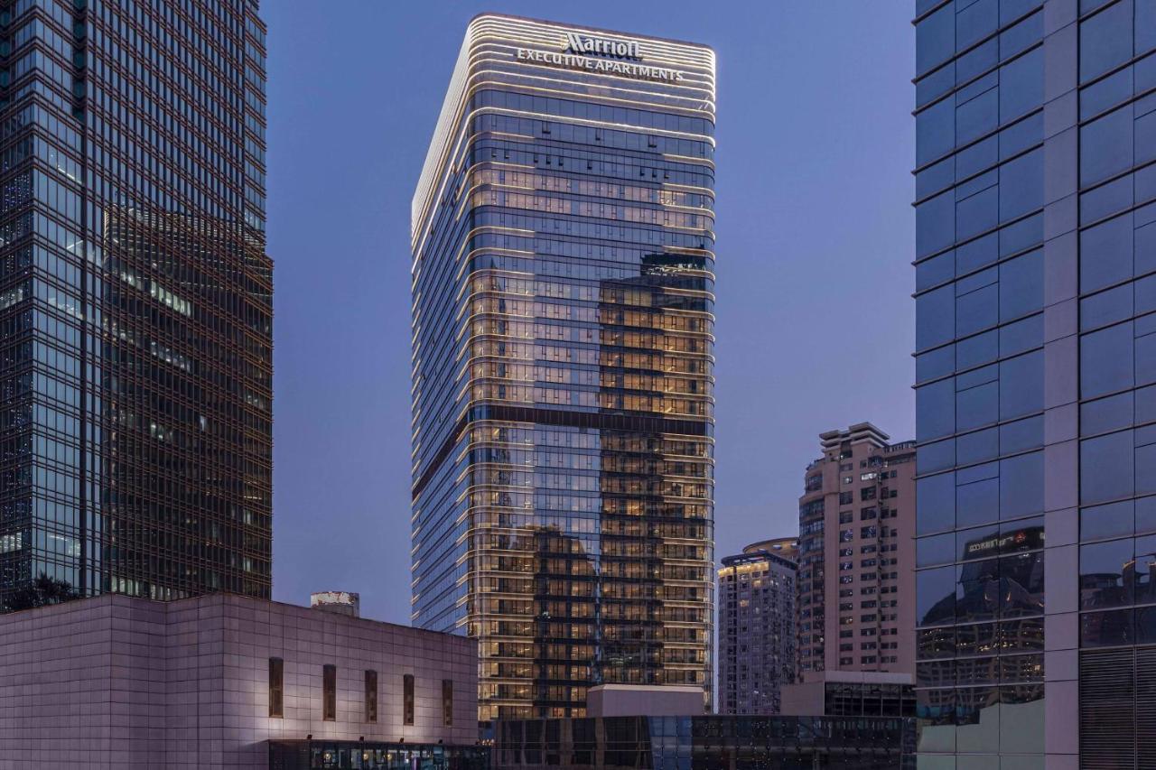 Marriott Executive Apartments Csungking Kültér fotó